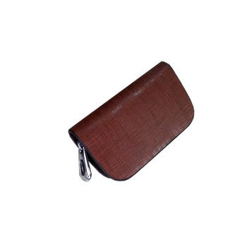 诺丁山S7水滴椭圆扣车用钥匙包 布纹棕功能精品，解锁品质生活